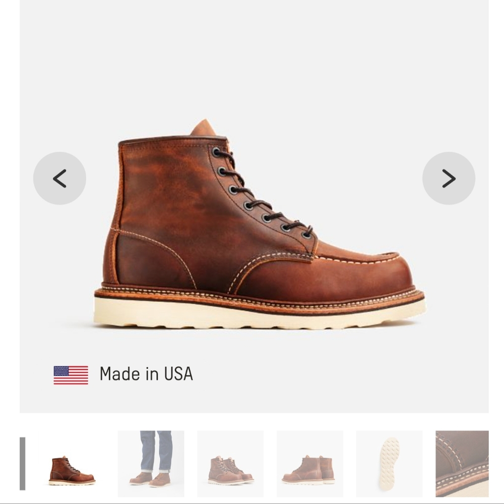 Classic Brown Leather Men's Boots